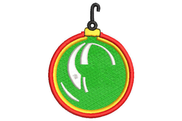 A Designer's Review of the Christmas Hanging Ball Embroidery Design