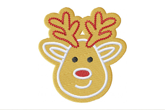 A Gingerbread Christmas Deer Embroidery Design Review
