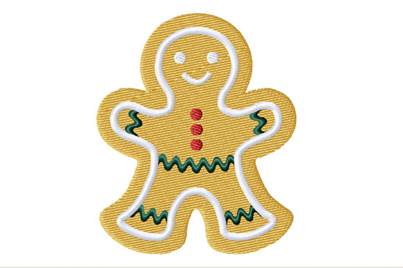 Gingerbread Man Christmas Baking: A Festive Embroidery Review
