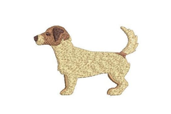 Jack Russel Terrier Embroidery Design