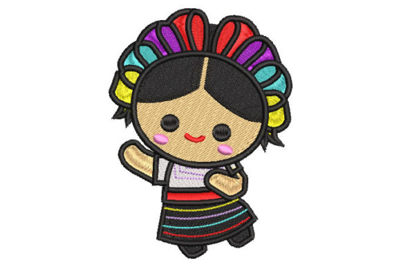 Lele Doll with Crown: An Embroidery Designer's Review