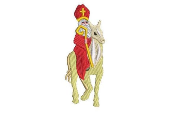 Sinterklaas on Horse